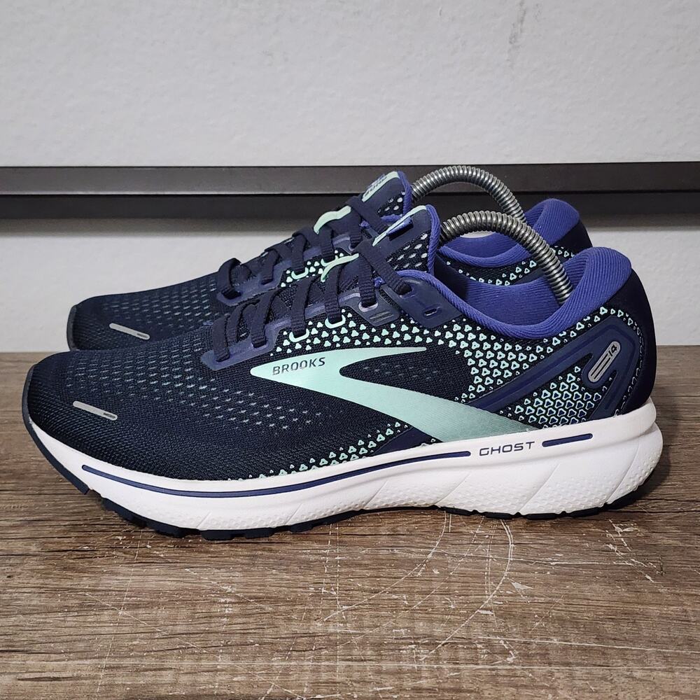 Brooks Ghost 14 Women's Running Shoes Sneakers Size 10.5 2A (Narrow) Blue